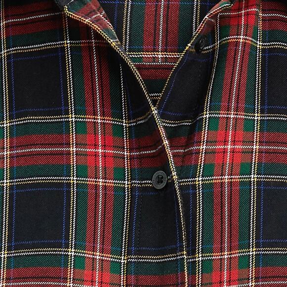Ralph Lauren Tartan Plaid Button Up Shirt Size Small Petite - Picture 5 of 7